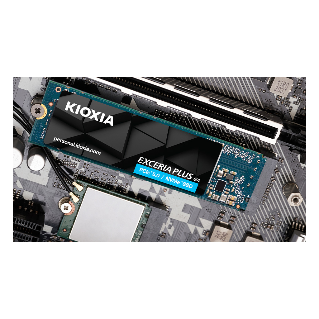 KIOXIA EXCERIA PLUS G4, LVD10Z002TG8, 2TB, 10000/8200, Gen5, NVME PCIe M.2 2280, SSD
