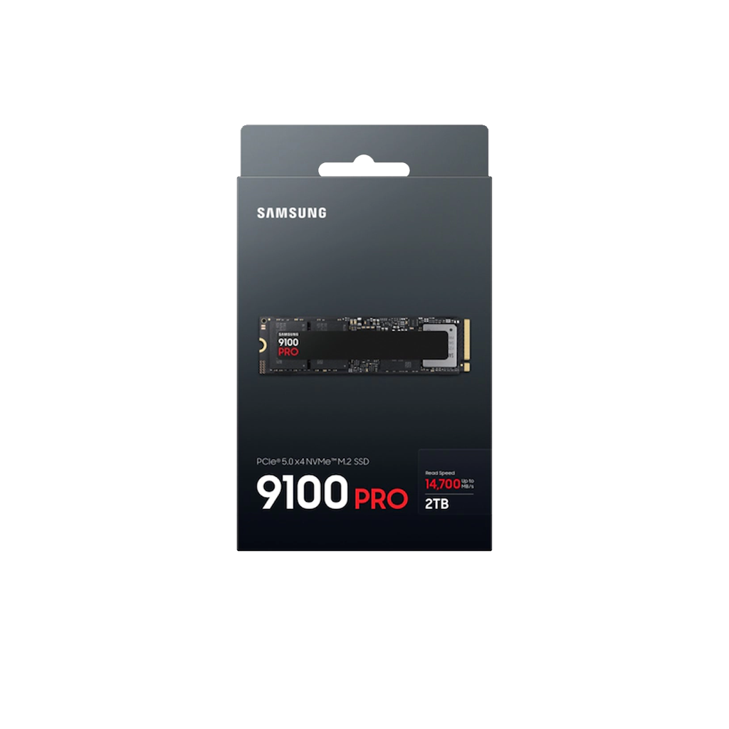 SAMSUNG MZ-VAP2T0BW, 9100 PRO, 2TB, 14700/13400, Gen5, NVMe PCIe M.2 2280, SSD (Türkiye Distribütörü Garantili)