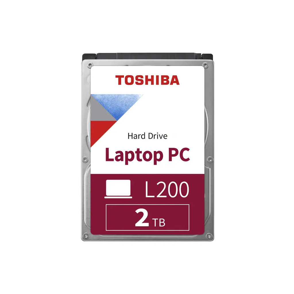 TOSHIBA L200, HDWL120UZSVA, 2.5", 2TB, 128Mb 5400 Rpm, Notebook HDD (Türkiye Distribütörü Garantili)