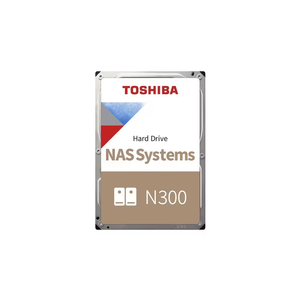 TOSHIBA N300, MN10ADA600S, 3.5", 6TB, 512Mb 7200 Rpm, SATA3, 7/24 NAS, SERVER, HDD