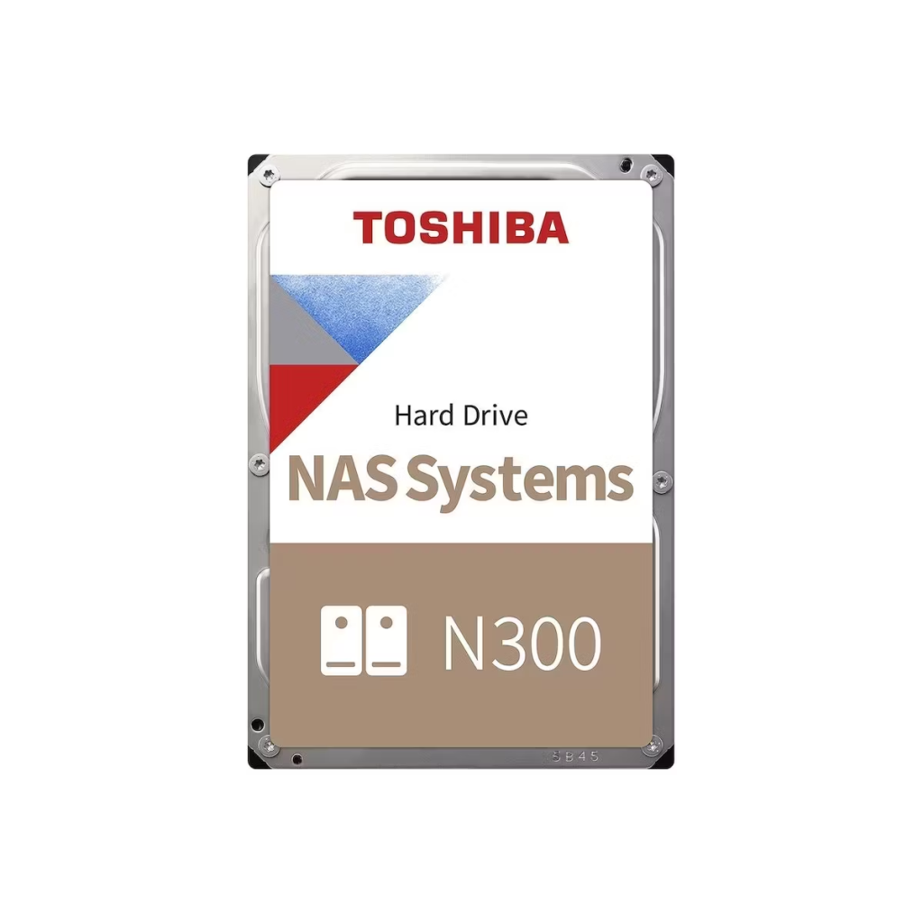 TOSHIBA N300, HDWG62CUZSVA, 3.5", 22TB, 512Mb 7200 Rpm, SATA3, 7/24 NAS, SERVER, HDD