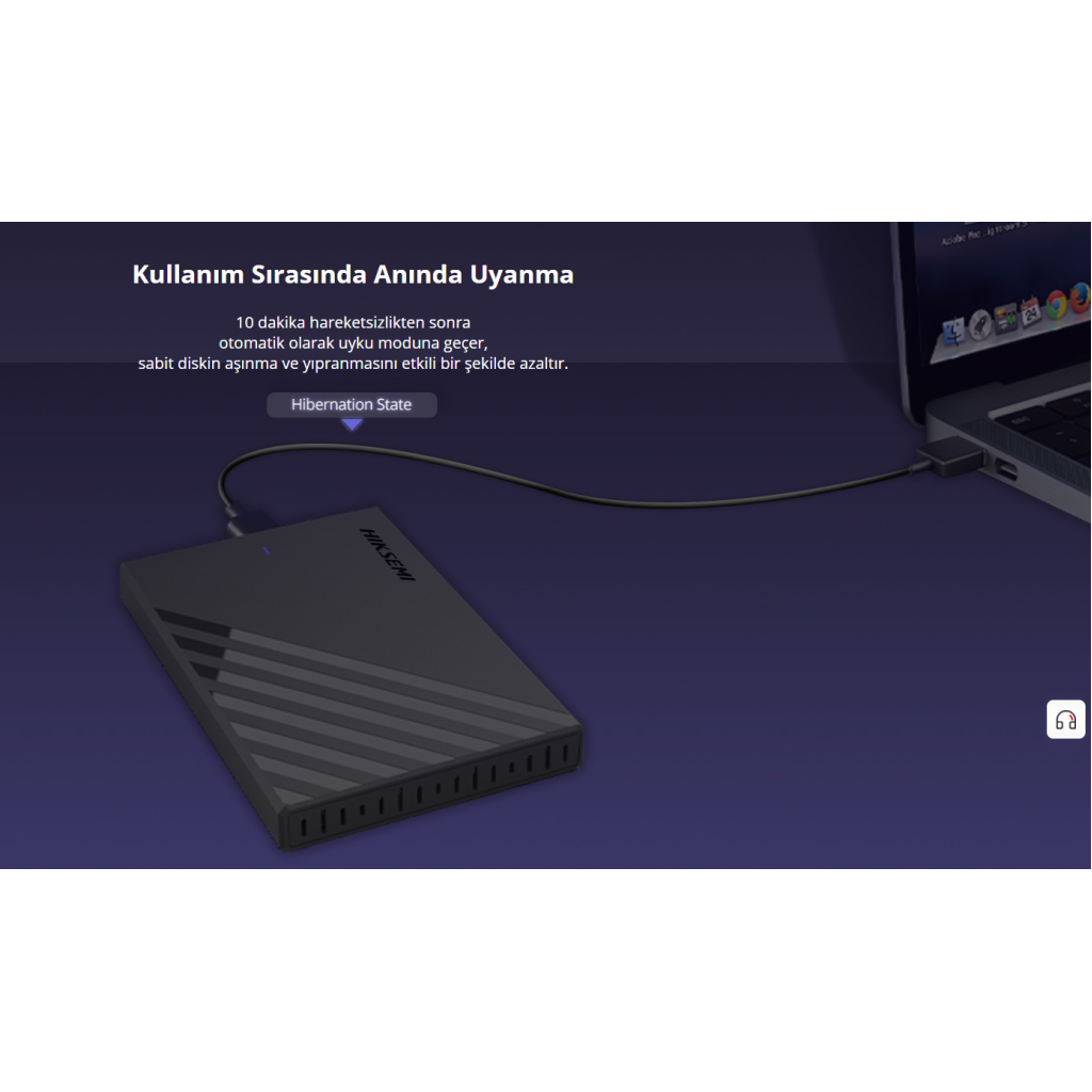 HIKSEMI MHB201, 1TB, 2.5", USB 3.0, 5Gbps, Taşınabilir Harici SSD