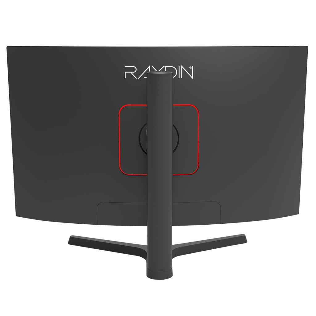 RAYDIN EG27RFA-300HZ, 27", 1ms, 300Hz, Full HD, 2xHDMI, DP, Hoparlör, VA LED, R1500 Curved, Yükseklik Ayarlı Ayak, Frameless, FreeSync Gaming Monitör