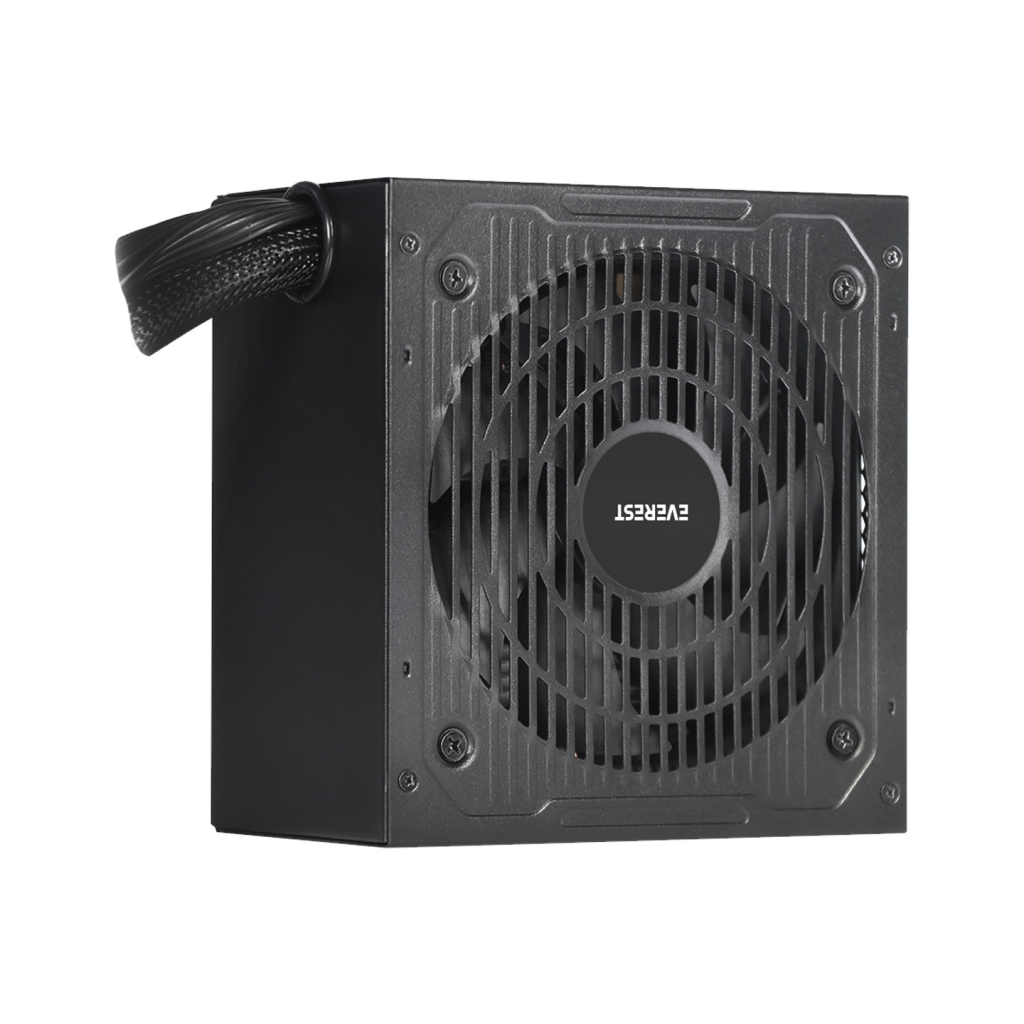 EVEREST EPS-500A, 500W, 12cm Fan, ATX, GAMING Power Supply (PSU) Bulk