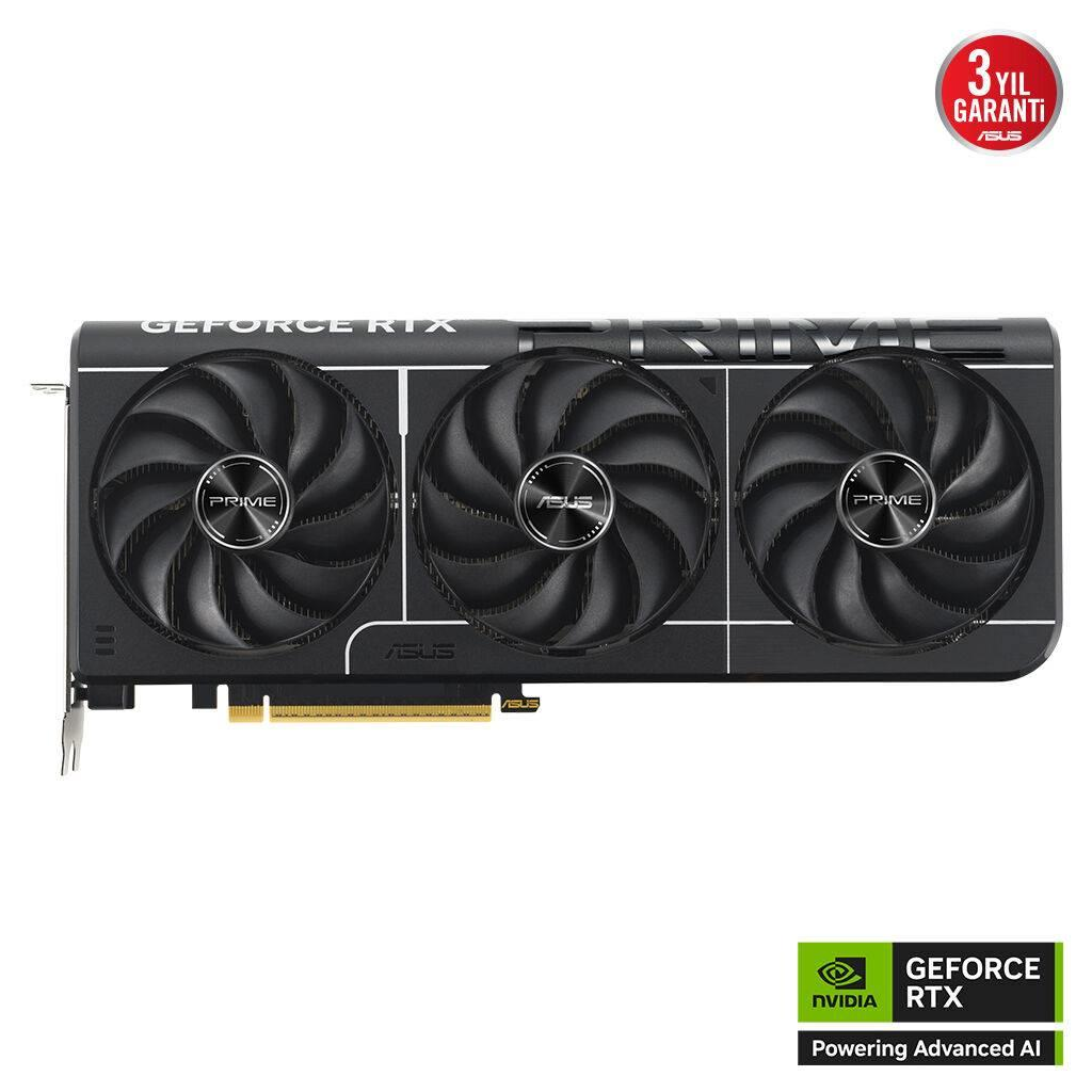 ASUS PRIME-RTX5070TI-O16G, 16Gb, 256Bit, GDDR7, 1xHDMI, 3xDP GAMING Ekran Kartı