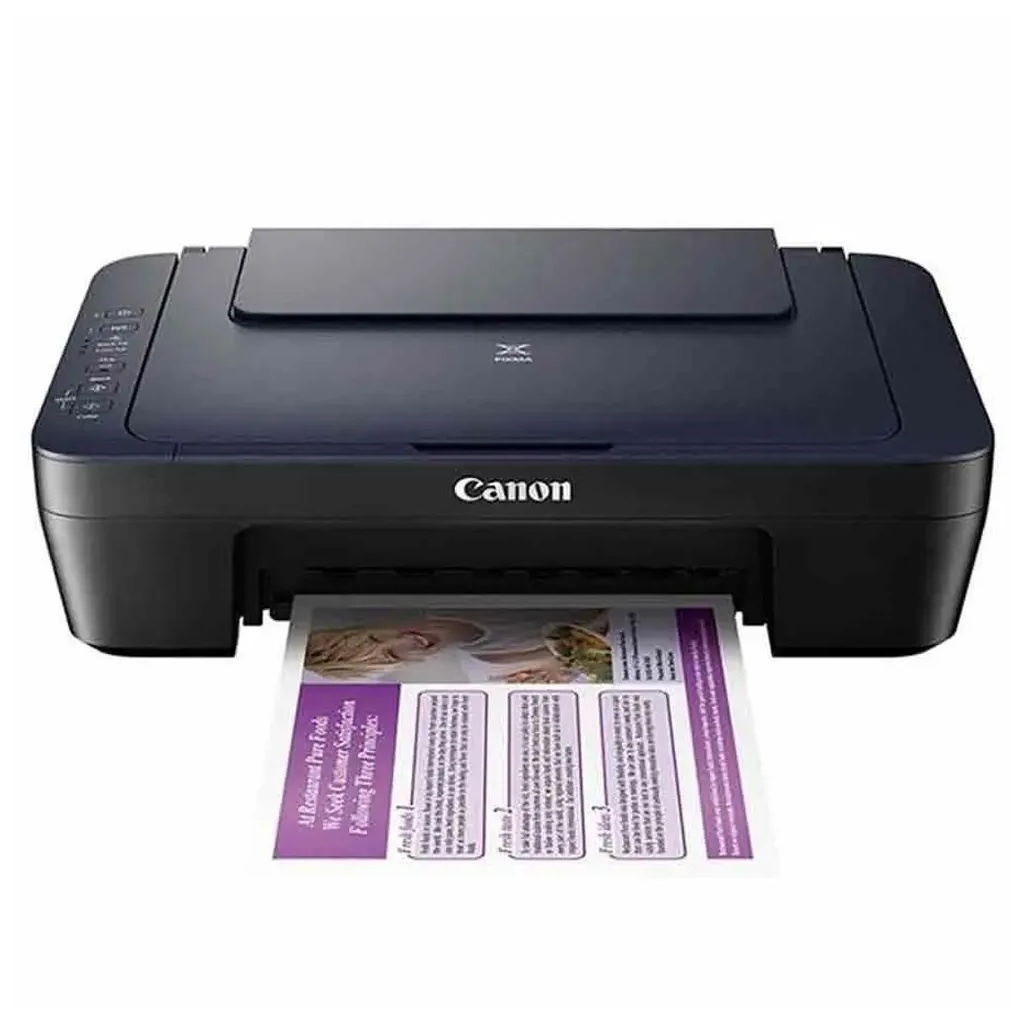 CANON PIXMA E414, Renkli, Kartuşlu, Yazıcı, Tarayıcı, Fotokopi, Usb ORİJİNAL MÜREKKEP
