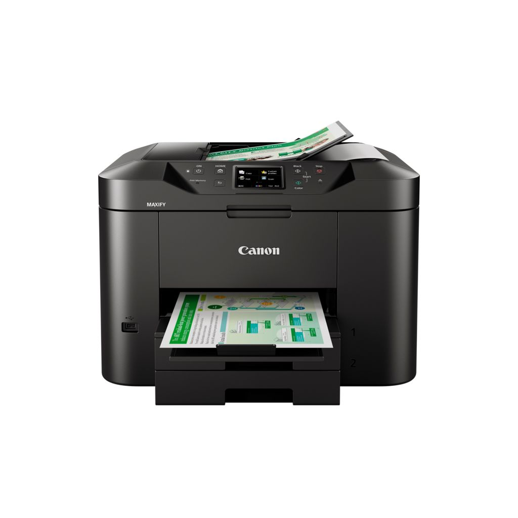 CANON MAXIFY MB2150, Renkli, Kartuşlu, Yazıcı, Tarayıcı, Fotokopi, Faks, Wifi, Duplex, ORİJİNAL MÜREKKEP