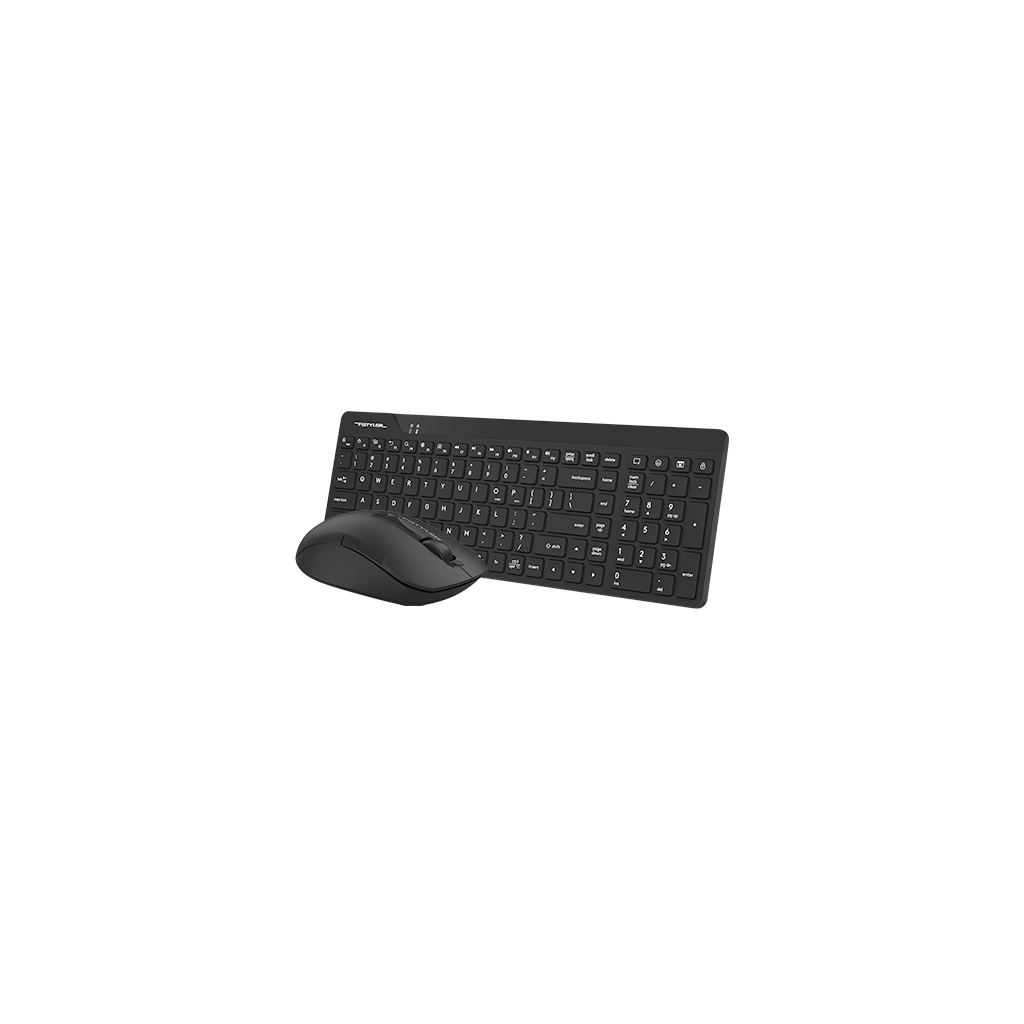 A4 TECH FG2300 AIR2 Siyah, FSTYLER, 2.4Ghz Mini Kablosuz, Türkçe Q, SESSİZ Klavye Mouse Set