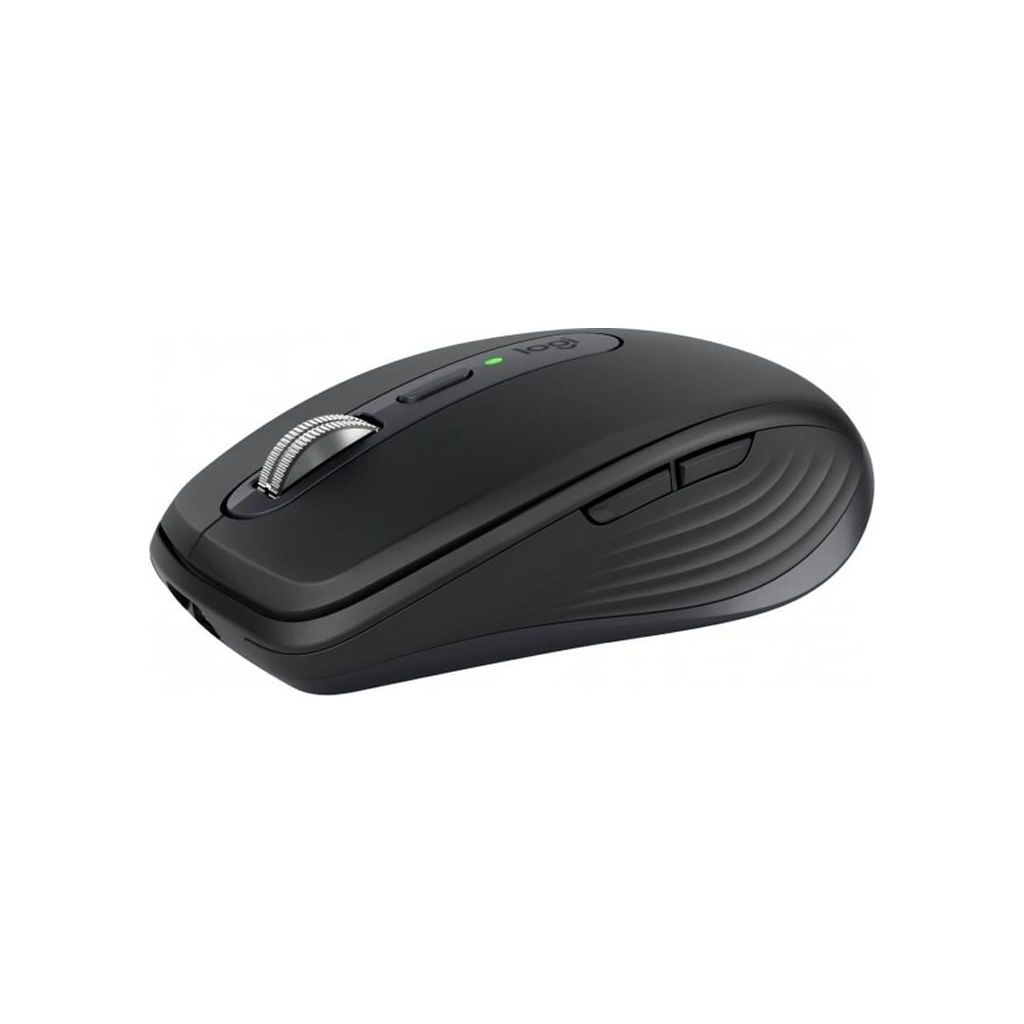 LOGITECH 910-006929, MX Anywhere 3S, Siyah, Bluetooth, 8000dpi, Lazer, 6 Tuşlu, USB-C den şarj edilebilir, Mouse
