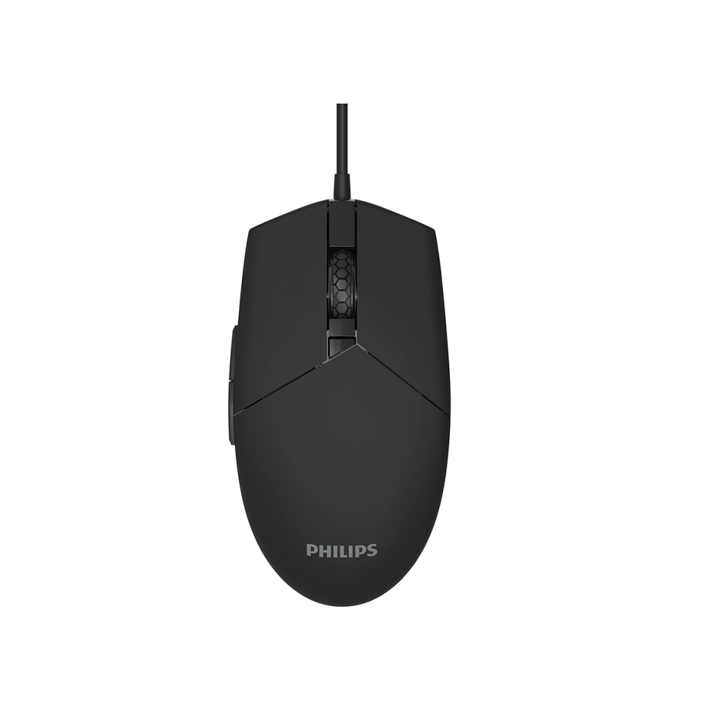 PHILIPS SPK9304B, Siyah, RGB Led Aydınlatma, Kablolu, 6400dpi, GAMING Optik Mouse