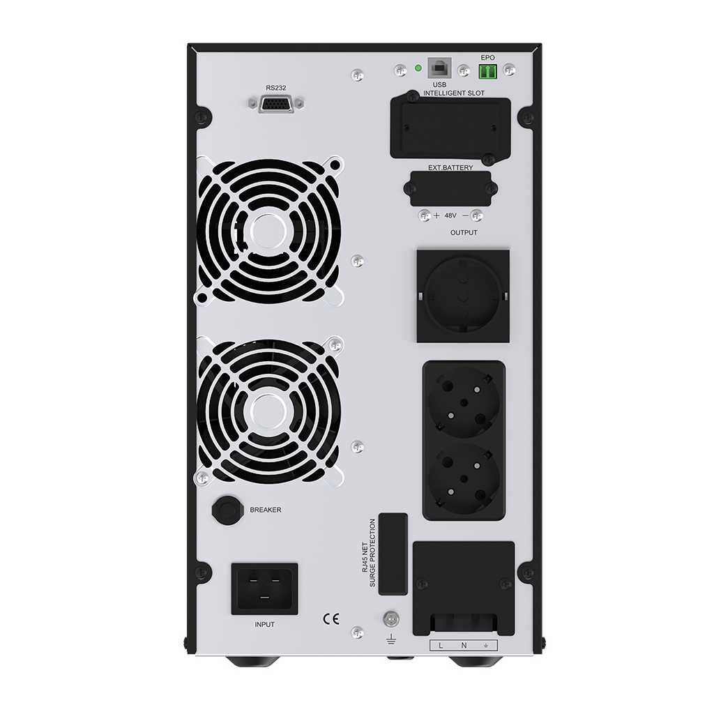 TESCOM NeoLine 3000, 3 KVA Online 1F/1F UPS,  (900040102) (6x9A Akü)