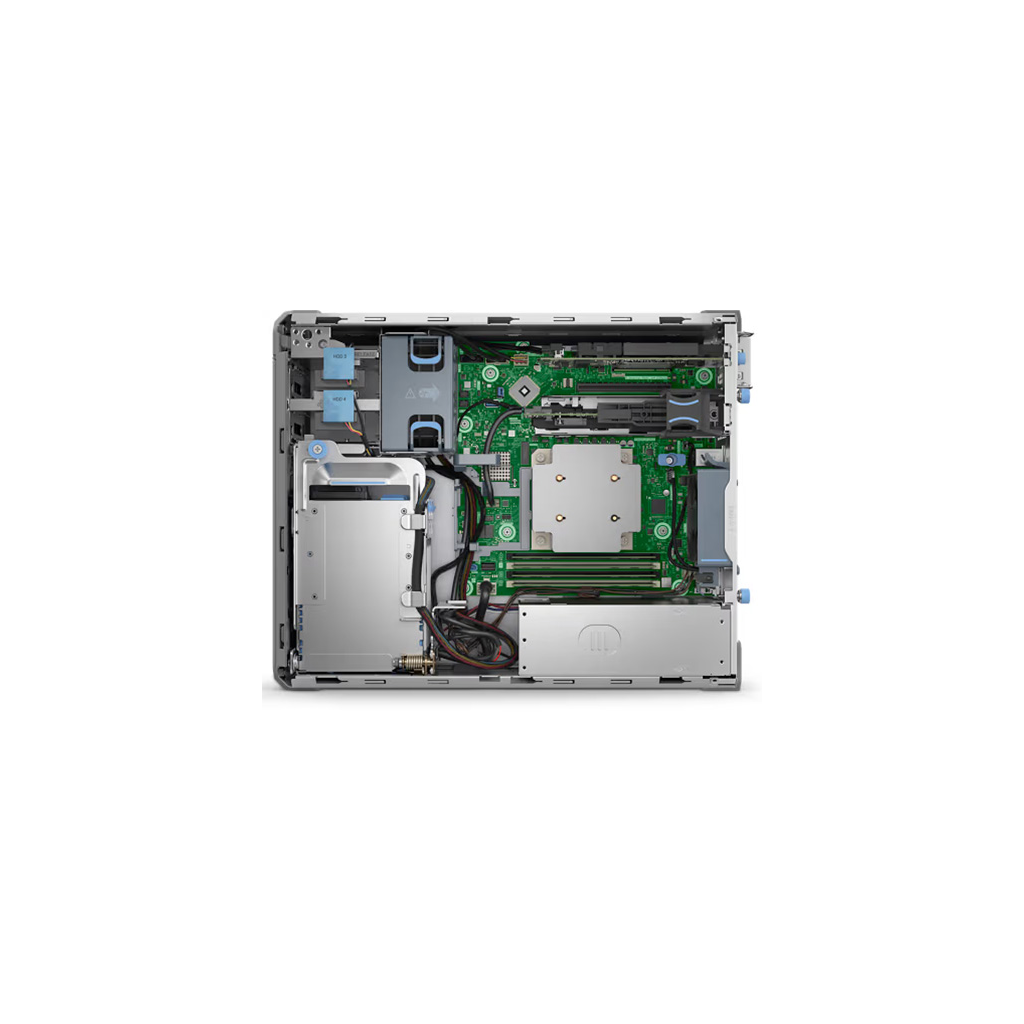 DELL T160SPL1, T160, Intel Xeon 6315P, 16Gb DDR5 ECC UDIMM Ram, 1x2Tb HDD, 1x300W Power, Free Dos, TOWER, SERVER