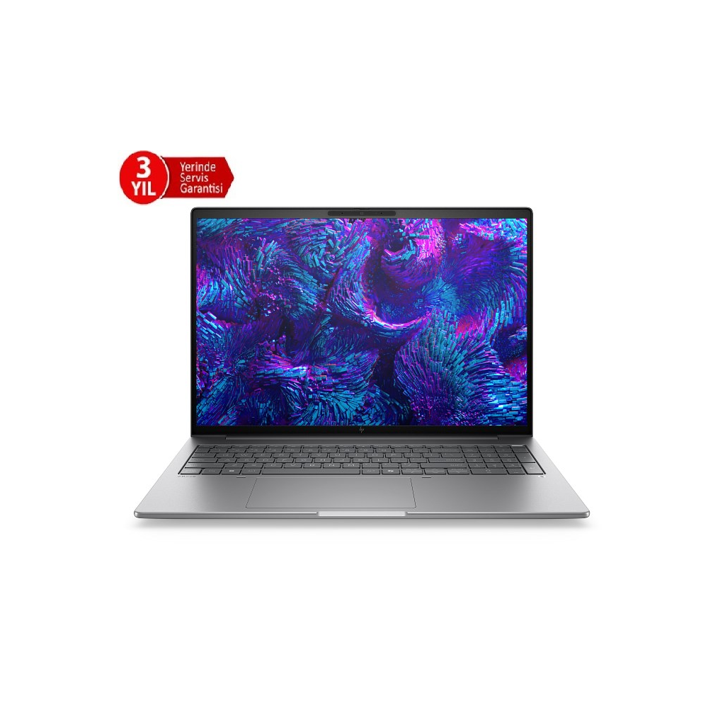 HP B30HJES, ZBook 8 G1i, Ultra 9-285H 16" WUXGA IPS, 32Gb DDR5 Ram, 1Tb SSD, 4Gb Nvidia RTX 500 ADA Ekran Kartı, Windows11 Pro, Notebook İş İstasyonu (3 Yıl Yerinde Servis)