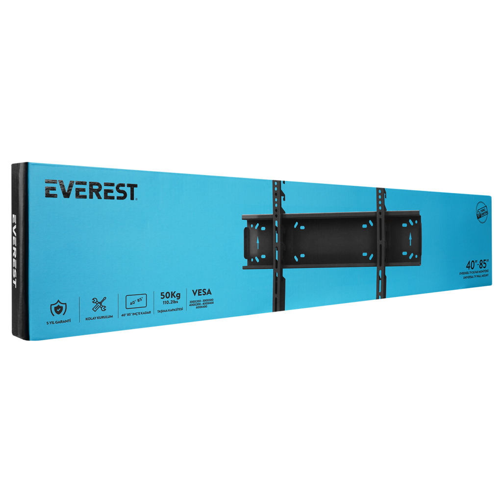 EVEREST MS-8540,  40"- 85" TV Duvar Askı Aparatı