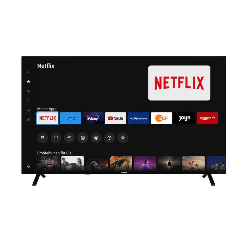 TELEFUNKEN 40TRB920 40" 102 Cm, Full HD, Dahili Uydu Alıcı, Wifi, Lan, Smart, Led Televizyon