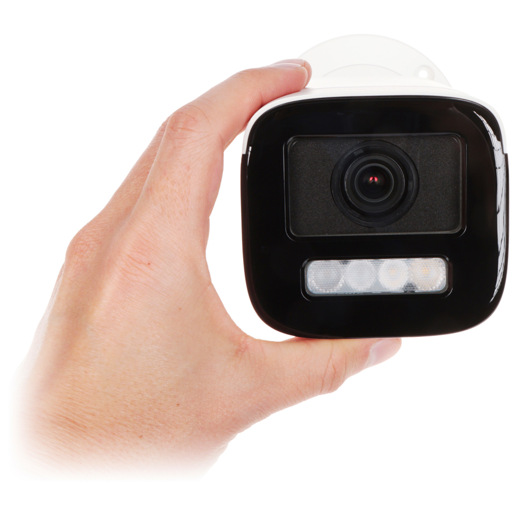 HIKVISION DS-2CD1643G2-LIZSU 4Mpix, 2,8-12mm  Motorize Lens, Dual Light, Dahili Mikrofon, H265+,50Mt Gece Görüşü, SD Kart, PoE, Bullet IP Kamera