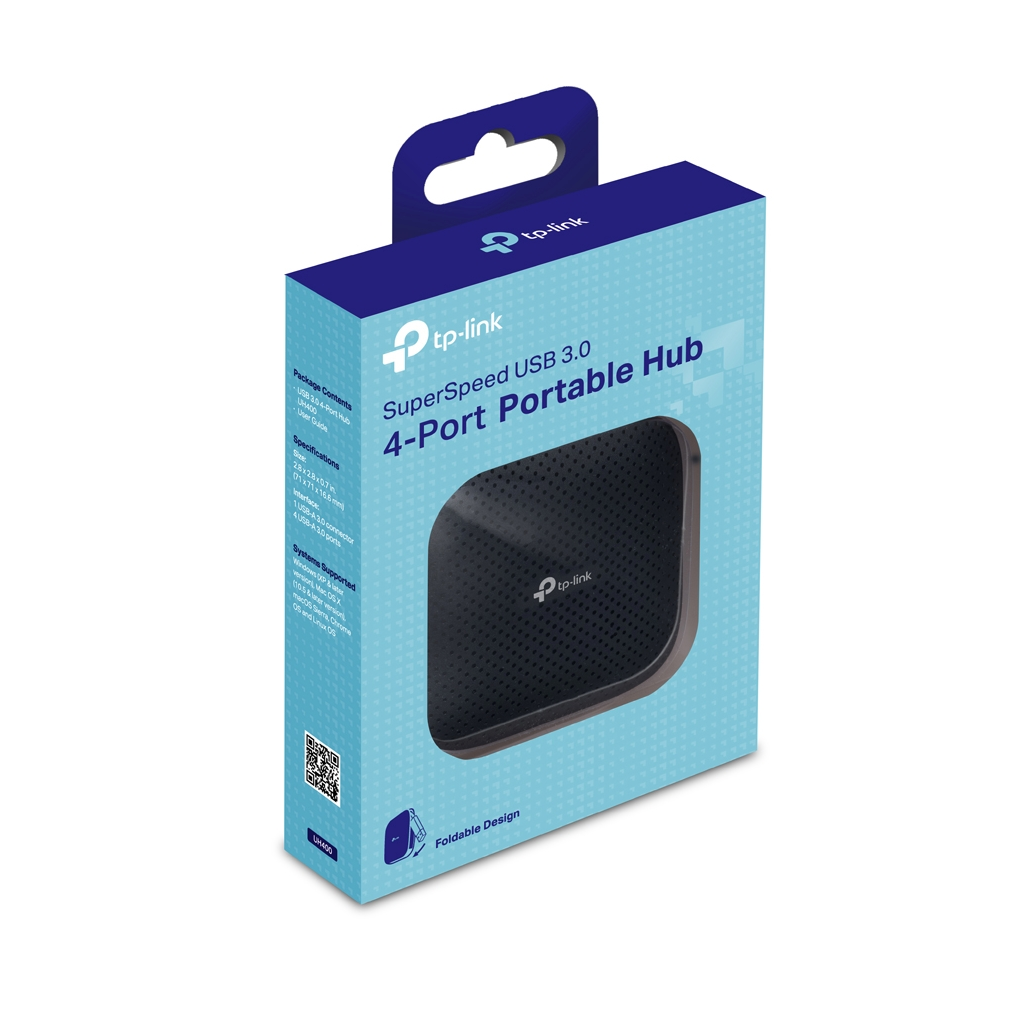TP-LINK UH400, 4 Port, Usb 3.0, Portatif, Hub