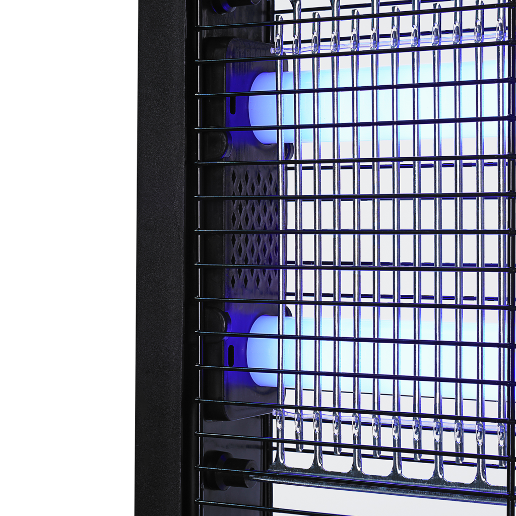 ASONIC AS-A29, Siyah, 6W, 2000V, Masaüstü, Zincir Askılı, 2adet UV Mor Işıklı, Siyah Kasa, Sinek Öldürücü